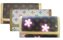 Louis Vuitton Inspired Monogram Wallet/ Checkbook Large